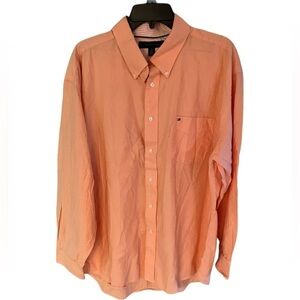 Tommy Hilfiger Men’s Button Down Long Sleeve Shirt
